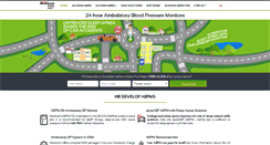 Desktop Screenshot of ambulatorybloodpressuremonitor.com
